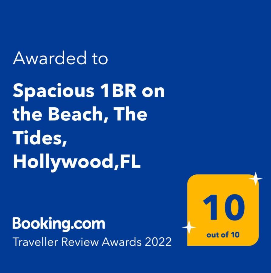 Spacious 1Br On The Beach, The Tides, Hollywood,Fl Esterno foto